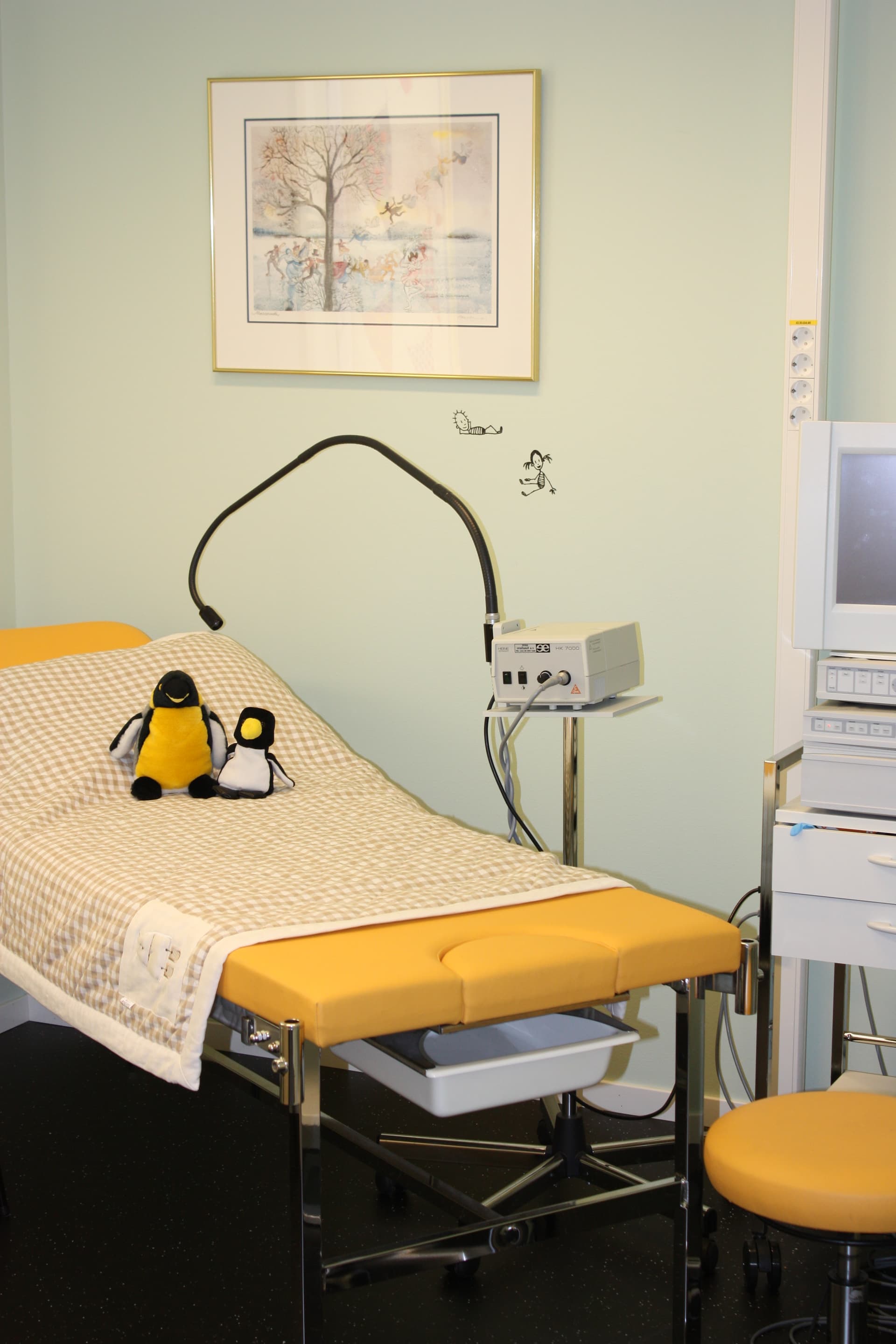 medisinsk undersoekelsesrom